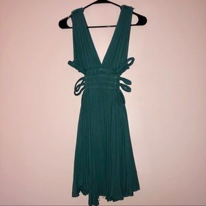 Free People Emerald Cut Out Dress